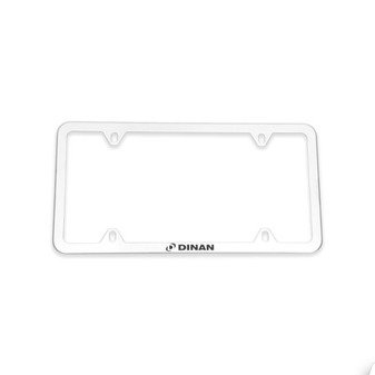 ES#3148922 - D010-0017 - Dinan Slimline License Plate Frame - Brushed - Show off your Dinan pride with this stylish license plate frame - Dinan - BMW MINI