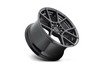 ES#3170935 - R13918854335KT1 - 18" KPS - Set Of Four  - (NO LONGER AVAILABLE) - 18"x8.5" ET35 5x112 - Matte Black Face / Gloss Black Windows - Rotiform - 