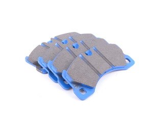 ES#2620854 - DP51835NDX - Front BlueStuff NDX Performance Brake Pad Set - Intermediate grade trackday pads for aggressive street driving and track use. - EBC - Volkswagen Porsche