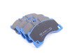 ES#2620854 - DP51835NDX - Front BlueStuff NDX Performance Brake Pad Set - Intermediate grade trackday pads for aggressive street driving and track use. - EBC - Volkswagen Porsche