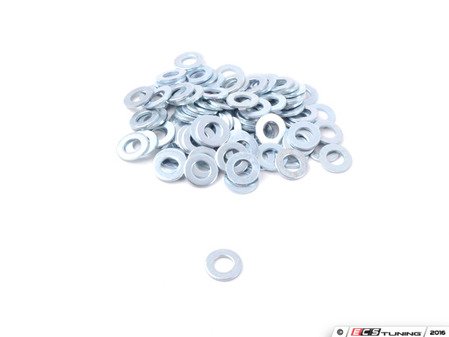 ES#5351 - n115252 - 8mm Flat Washer - Pack Of 100 - Standard 8mm flat washers, pack of 100 washers - OE Aftermarket - Audi BMW Volkswagen Porsche