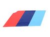 ES#2643425 - 51142337866 - BMW M Performance Tri-Color Strips - Front and Rear  - Add that M Power look to your M car! - Genuine BMW M Performance - BMW