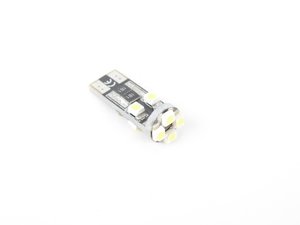 ES#2549916 - plt1081210wht - T10 Base Cool White 8 Chip LED Bulb - Priced Each - ZiZa - Audi BMW Volkswagen Mercedes Benz MINI Porsche