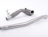 ES#3170125 - SSXAU605 - 3" Large Bore Downpipe  - Featuring a 200 cell Hi-Flow Race Cat and OE connecting pipe - Milltek Sport - Audi