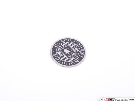 ES#3162656 - IBFI1004 - BFI Crest Coin For Heavy Weight Shift Knobs - Black - Replace the damaged or missing BFI crest on your BFI weighted shift knob - Black Forest Industries - Audi Volkswagen
