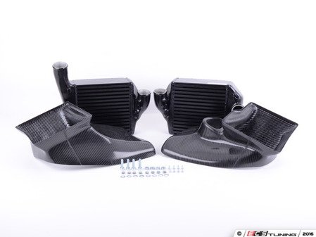 ES#3569343 - 200001006KT - Upgraded Intercooler Kit - Bigger intercoolers with carbon air ducts - Wagner Tuning - Audi