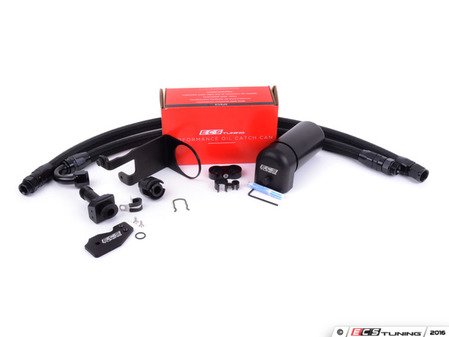 ES#3130011 - 018422ECS01-01KT -  ECS Tuning Baffled Oil Catch Can System - Everything needed to keep your intake tract clean and oil free! - ECS - Volkswagen