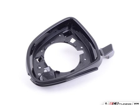ES#2922035 - 51167327911 - Rear view mirror support ring - left - Gloss black - Genuine BMW - BMW