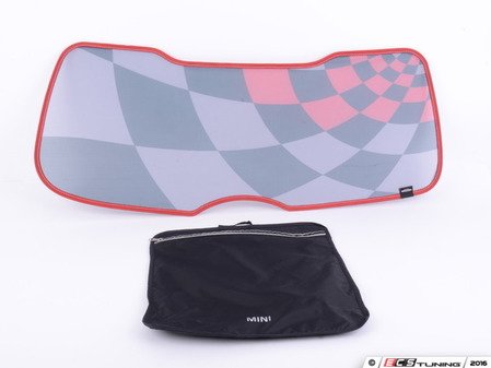 ES#2787371 - 51462358070 - Rear Sun Blind For Trunk - JCW Pro - Covers the interior rear trunk window - Genuine MINI - MINI