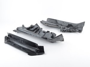ES#3170075 - 51717169419KT - Bulk Head Cover / Rain Tray Replacement Kit - E70 E71 - Includes left, right, and center bulk head covers - Genuine BMW - BMW