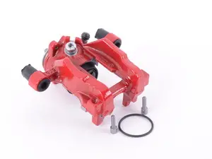 Rear Brake Caliper - Left - Tornado Red