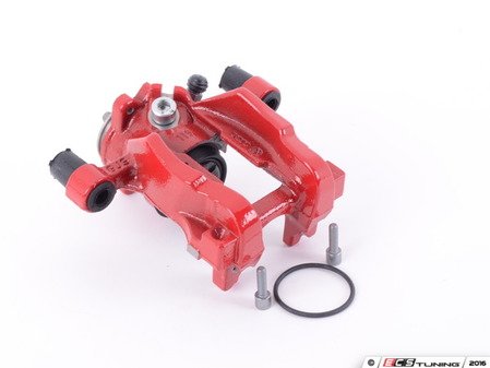 ES#2806197 - 8V0615423A - Rear Brake Caliper - Left - Tornado Red - Does not include the parking brake motor - Genuine Volkswagen Audi - Audi
