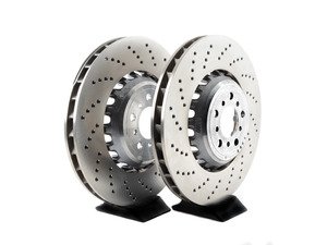 ES#3038781 - 34112284101-102 - Front Brake Rotors - F10 M5, F13 M6, F06 M6 (pair) - Genuine BMW - 