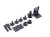 ES#2925547 - 4G0075116 - Front Splash Guard Set - Keep the dirt and debris off your paint - Genuine Volkswagen Audi - Audi