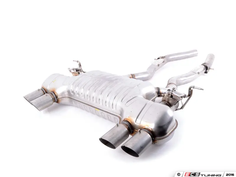 Genuine BMW - 18307851179 - Rear Muffler with Exhaust Flaps (18-30  