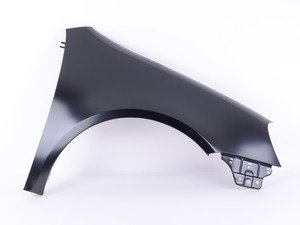 ES#2986539 - 1K6821022A - Front Fender - Right - Coated replacement front right fender. Comes primed and ready for paint. - Bremmen Parts - Volkswagen