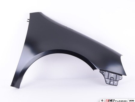 ES#2986539 - 1K6821022A - Front Fender - Right - Coated replacement front right fender. Comes primed and ready for paint. - Bremmen Parts - Volkswagen