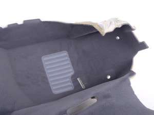 ES#125089 - 51479065739 - Front Carpeting - Gray - (NO LONGER AVAILABLE) - Covers the front portion of the floor - Genuine BMW - 