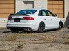 ES#3085916 - 018359ECS01A - Audi B8.5 S4 / A4 S-Line Carbon Fiber Rear Diffuser - Hand-laid carbon fiber to upgrade your exterior styling - ECS - Audi