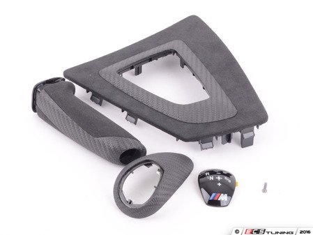 ES#3082862 - 51952411428 - M Performance Carbon & Alcantara Trim Kit - F87 M2 (w/ DCT Transmission) - (NO LONGER AVAILABLE) - Finish off the M2 carbon interior trim with this factory BMW trim kit. The kit includes a carbon fiber DCT shift knob, carbon DCT shifter base, and carbon and alcantara parking brake handle. The black plastic trim surrounding the shifter base is replac - Genuine BMW M Performance - 