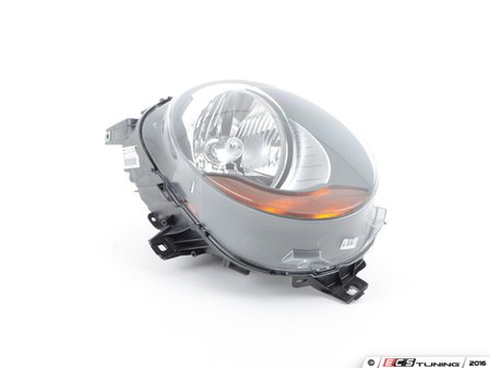 ES#2734641 - 63117401600 - Halogen Headlight With Amber Indicators - Right - Orange/ Flash orange directional indicators headlight unit - Genuine MINI - MINI