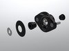 ES#2762983 - 002542ECS01KT - Ultimate Performance Rear Shock Mount Kit - Polyurethane-isolated monoball design offers street comfort with race performance while eliminating blowouts!! Includes ECS heavy duty reinforcement plates. - ECS - BMW