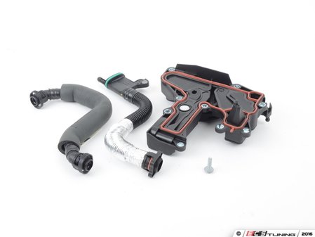 ES#2986663 - 06H103495A1KT -  Oil Separator/PCV emissions Service Kit - Everything you need to replace a faulty PCV or to perform some preventative maintenance. Featuring Bremmen Parts PCV - Assembled By ECS - Volkswagen