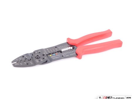ES#3125768 - 019639SCH01A - Schwaben Open Barrel Crimping/Stripping Pliers - This Professional quality crimper/stripper has the hard to find open barrel crimp option used on many German cars. - Schwaben - Audi BMW Volkswagen Mercedes Benz MINI Porsche