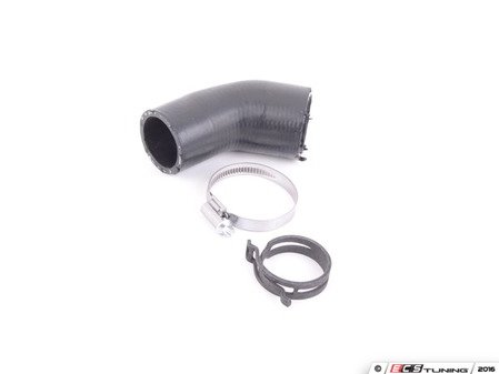 ES#3148902 - 11537558523 - Coolant Inlet Hose Section - Replaces the rubber section of the water pump inlet pipe - includes two clamps - Rein - BMW