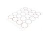 ES#3107895 - K618M77 - Forged Piston & Ring Set (Set of 4) - 77mm  - Performance pistons in standard stock size - Wiseco - MINI