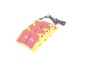 ES#521089 - DP4753R - YellowStuff Performance Brake Pads - Front - EBC's premium sport street pad that offers high friction levels and heat fade resistance - EBC - BMW