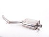 ES#2827382 - SSXAU256 - Cat-Back Exhaust System - Resonated - 2.37" stainless steel with quad 80mm polished tips - Milltek Sport - Audi