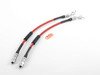 ES#2717906 - 002563ECS01KT1 - Exact-Fit Stainless Steel Brake Lines - complete Kit - Front and rear DOT-compliant hoses for the finishing touch - ECS - BMW