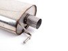 ES#2827382 - SSXAU256 - Cat-Back Exhaust System - Resonated - 2.37" stainless steel with quad 80mm polished tips - Milltek Sport - Audi