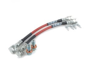 ES#3524708 - 008708ECS02 - Exact-Fit Stainless Steel Brake Lines - Rear - Rear set of DOT-compliant lines for an improved pedal feel - ECS - Volkswagen