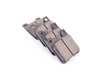 ES#2769960 - 0044201620 - Rear Euro Ceramic Brake Pad Set - (NO LONGER AVAILABLE) - Does not include brake pad wear sensors - Akebono - 