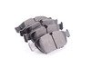 ES#3098620 - HB757B.758 - Front HPS 5.0 Performance Brake Pad Set - Next generation high performance street brake pad offering greater stopping power and pedal feel, with very low dust and noise - Hawk - Audi