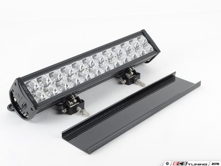 ES#2992720 - LLBSP20SPOT72WC - 20 Inch LED Spot Light Bar - Chrome - (NO LONGER AVAILABLE) - 24 3W LEDs for a total of 72W - Spyder - 