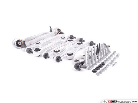 ES#3111765 - A003BKit - Complete Front Control Arm Kit - Includes all front control arms and hardware - plus tie rod ends and sway bar end links! - Hamburg Tech - 