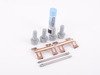 ES#2777678 - 3d0698269kt - Front Pad and Rotor Installation Kit - Includes necessary hardware to service front caliper components - Genuine Volkswagen Audi - Audi