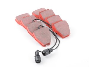ES#520321 - DP31328C - RedStuff Performance Front Brake Pad Set - High performance street pad, featuring Kevlar technology. - EBC - Audi