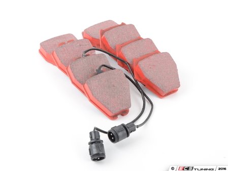 ES#520321 - DP31328C - RedStuff Performance Front Brake Pad Set - High performance street pad, featuring Kevlar technology. - EBC - Audi
