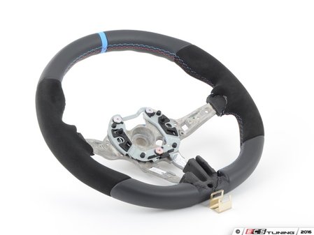 ES#3170130 - 32302413014 - F87 M2 BMW M Performance Steering Wheel - he wheel rim is thicker and has been contoured and sculpted around the human hand for the optimum grip. - Genuine BMW M Performance - BMW