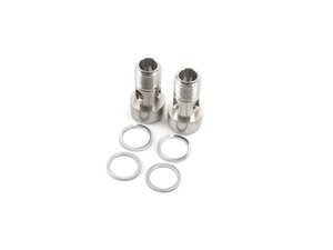 ES#3149741 -  06d121497aKT -  Turbo Coolant Line Install Kit (Supply)  - Consists of banjo bolts and crush washers for a complete supply line install - Genuine Volkswagen Audi - Audi