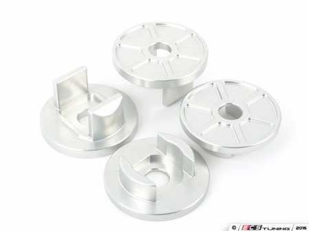 ES#3168418 - 034-601-0035 - Billet Aluminum Rear Subframe Mount Insert Kit - Tighten your ride back up with this billet insert kit from 034 Motorsports - 034Motorsport - Audi