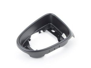 ES#2989460 - 5K78576019B9 - Exterior Mirror Trim - Left - Surrounds the driver's side mirror glass - Genuine Volkswagen Audi - Volkswagen