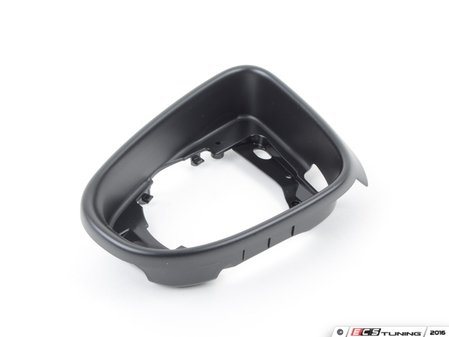 ES#2989460 - 5K78576019B9 - Exterior Mirror Trim - Left - Surrounds the driver's side mirror glass - Genuine Volkswagen Audi - Volkswagen