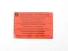 ES#184802 - 71212122013 - LABEL - Genuine BMW - BMW
