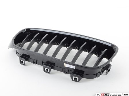 ES#3101499 - 51712410146 - M Performance Gloss Black Grille - right  - Add a sleek sporty look with this gloss black grille - Genuine BMW M Performance - BMW
