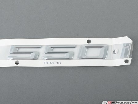 ES#1903117 - 51147219541 - Model Emblem - 550I - Genuine BMW - BMW